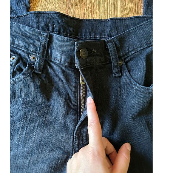 Levi's 511 Slim Fit Black Jeans Size 29x32 - Picture 3 of 6